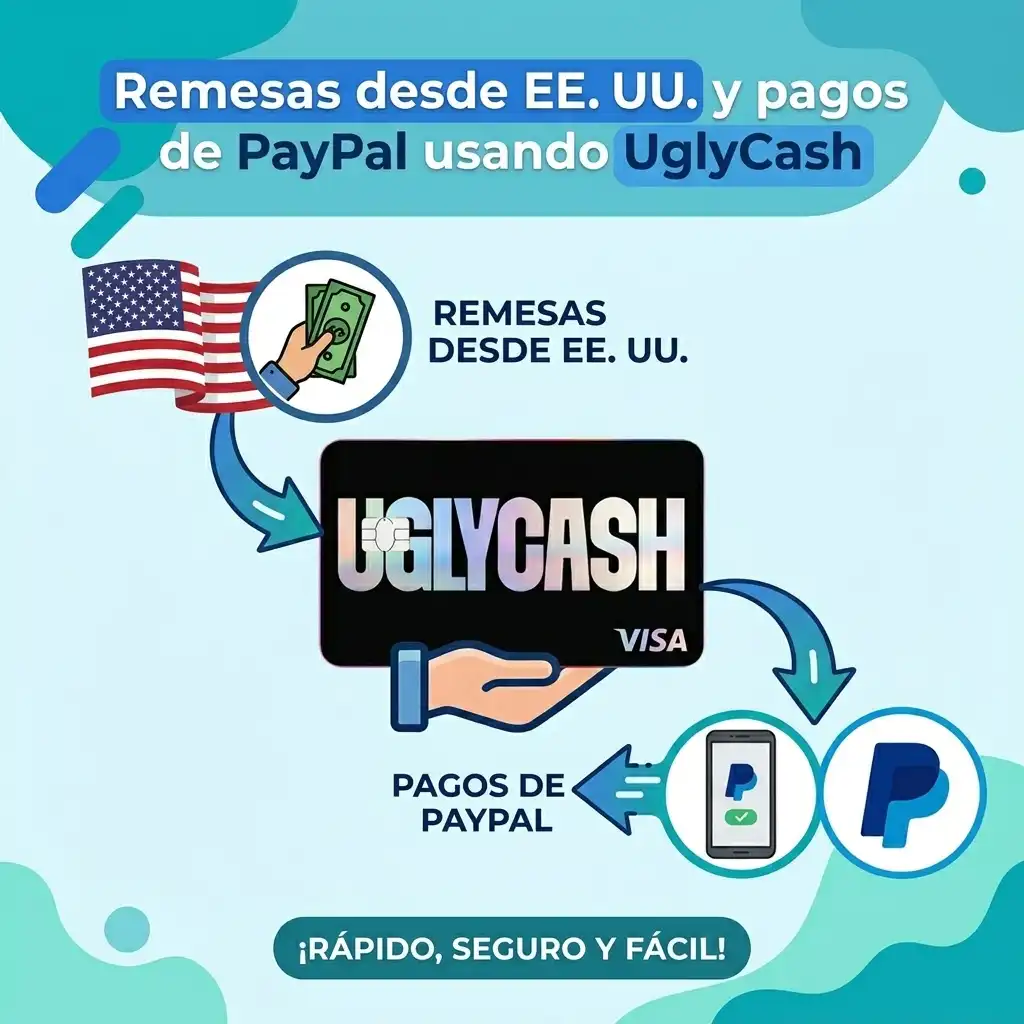 recibir remesas desde estados unidos o paypal a uglycash